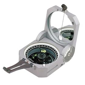 Brunton Geo Pocket Transit Compass with 0-360 Degree Scale by Compasses