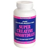 Review Genesis  / Genesis Super Creatine Monohydrate, 5000 mg, 120 g (Pack of 2)