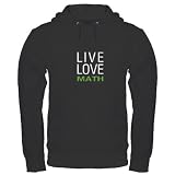 Live Love Math Hoodie (dark)