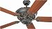 Montecarlo Ceiling Fans Aberdeen Model 5AB52RB in Roman Bronze. Indoor fan.
