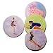Patriotic Pin-up Girls WWII Art Coaster Set