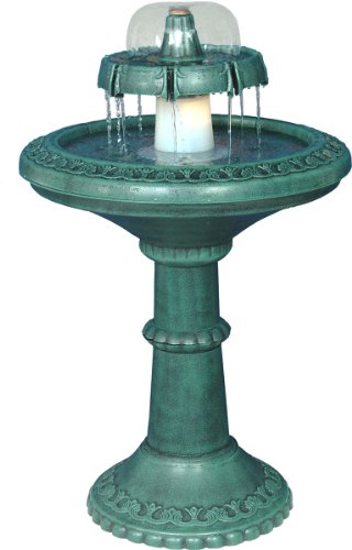 Alpine TEC102 Fountain With Bell Shaped Fountain & Light