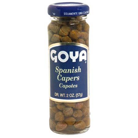 Goya capers, nonpareilles one 2.5 oz Glass Jar