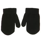 Toddler Magic Acrylic Mitten - Black W20S20E