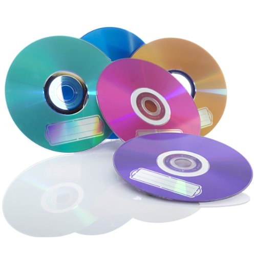 Verbatim 700 MB 52x 80 Minute Color Recordable Disc CDR, 10Disc