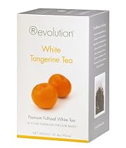 Revolution Tea, White Tangerine Tea, 16 Flow-through Infuser Bags in a Stay-Fresh Container