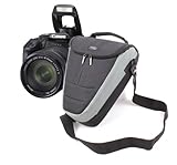 Black And Grey Durable Nylon Camera Case For Canon EOS 1100D, EOS 550D, EOS ....