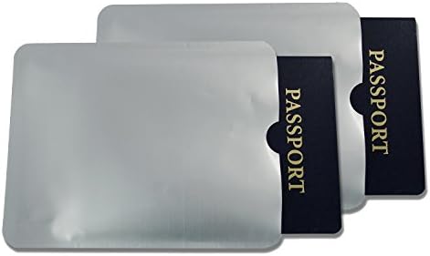 10x Rfid Passport Sleeve Protector Blocking Safety Aluminum Shield Anti Theft