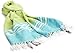 Echo Design Women's Plaid Border Kikoi, Chartreuse, One Size