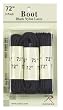 Black Nylon Boot Laces 72'' / 3pk