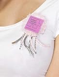Wear It Pink - Official - Rosette brooch with Ribbon - 30p goes to Breast Cancer Campaign