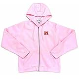 Missouri Tigers NCAA Hoody Full Zip Hooded Sweatshirt For Women (Pink)