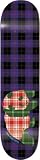 Enjoi Hsu Plaid Panda Skateboard (7.7-Inch)