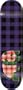 Enjoi Hsu Plaid Panda Skateboard (7.7-Inch)