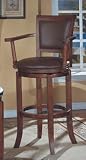 NEW SWIVEL BARSTOOL W. SEAT AND BACK CUSHIONS