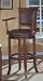 NEW SWIVEL BARSTOOL W. SEAT AND BACK CUSHIONS
