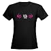 breast cancer Funny Women's Dark T-Shirt by CafePress