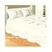 King size quilted cream bedspread and 2 pillowshams - English rose