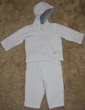Ralph Lauren - Ralph Lauren Boys 2 Piece Sweat Suit Button up Front with Hood Left Side Pocket with Stitched RL