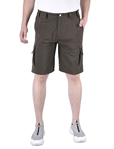 Nonwe Men's Leisure Waterproof Quick Dry Lighweight Cargo Shorts 500340M