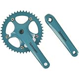 Retrospec Bicycles Fixed-Gear Crank Single-Speed Road Bicycle Forged Crankset