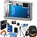 Olympus Stylus Tough 8010 Water/Shockproof Blue Digital Camera 14MP, 28mm 5X Zoom, 2.7