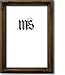 8x12 / 8'' x 12'' Frame for Picture Photo or Diploma, Dark Walnut, style #623