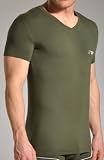 Emporio Armani Pima Cotton V-Neck T-Shirt (110810F)
