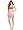 Ali Ro Women's Striped Racerback Tank Dress, Lobster/Pink, 0