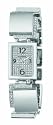Fossil Glitz Ladies Stainless Steel Bracelet Watch with Crystal Accents
