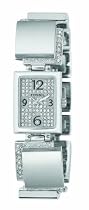 Fossil Glitz Ladies Stainless Steel Bracelet Watch with Crystal Accents