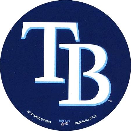 TB Rays Round Decal