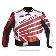 Joe Rocket, Mens Honda SuperSport Motorcycle Coat Jacket, 0622H, Red & White, (2X-Large)