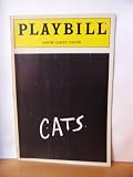 Cats - Playbill, Winter Garden Theatre, New York Andrew Lloyd Webber, T. S. Eliot, Playbill Magazine