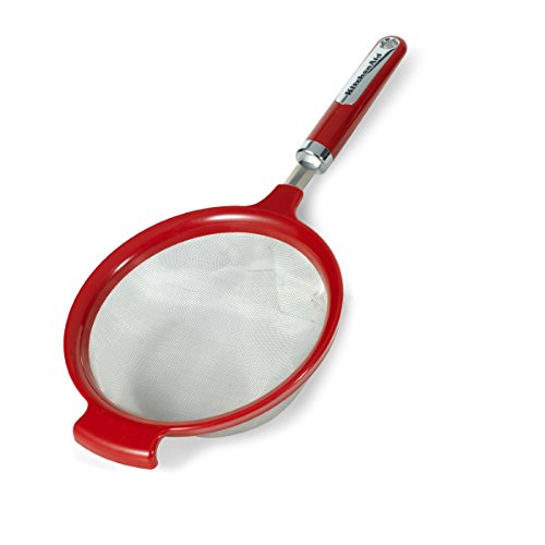 KitchenAid Strainer (Red, 7Inch) Home Garden Dining Tools Utensils