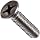 Stainless Steel 316 Machine Screw, Flat Head, Phillips Drive