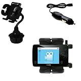 Philips GoGear SA6024/37 Car Cup Holder with Car Charger - Uses Gomadic TipExchange