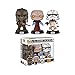 Funko Set 3Â Figurines Pop. Star Wars Tarfful Unhooded Emperor Utapau Clone 2017Â Fall Convention Exclusive