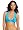 Kenneth Cole Reaction Women's Ruffle-Licious Banded Halter Top, Azure, Small