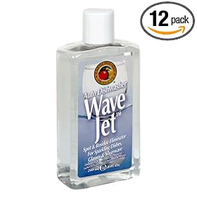 Earth Friendly Products Wave Jet Auto Dish Detergent, 8-Ounce Bottles (Pack of 12)