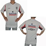 Mens Umbro Athletic DRI-FIT Short Sleeve England Football Jersey T Shirt - X-Large