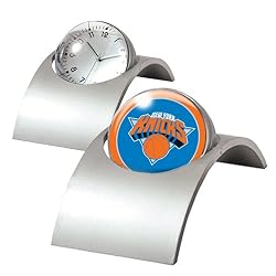 New York Knicks Spinning Desk Clock NBA Basketball