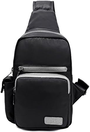 Ms. Ms. Korean purse/Oxford canvas shoulder messenger bag/Sports bag chest-A