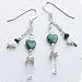 XIII Death Sterling Silver Earrings