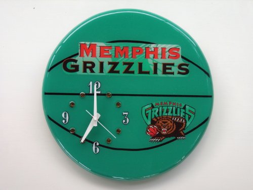 MEMPHIS GRIZZLIES BASKETBALL WALL CLOCK