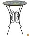 Avant Garden 8170-1 Tiffany Style Hummingbird Mosaic Birdbath