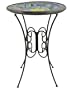 Avant Garden 8170-1 Tiffany Style Hummingbird Mosaic Birdbath