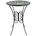 Avant Garden 8170-1 Tiffany Style Hummingbird Mosaic Birdbath