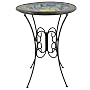 Avant Garden 8170-1 Tiffany Style Hummingbird Mosaic Birdbath