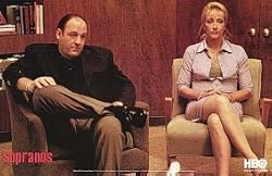 THE SOPRANOS - Tony & Carmela - NEW POSTER(Size 24"x36")